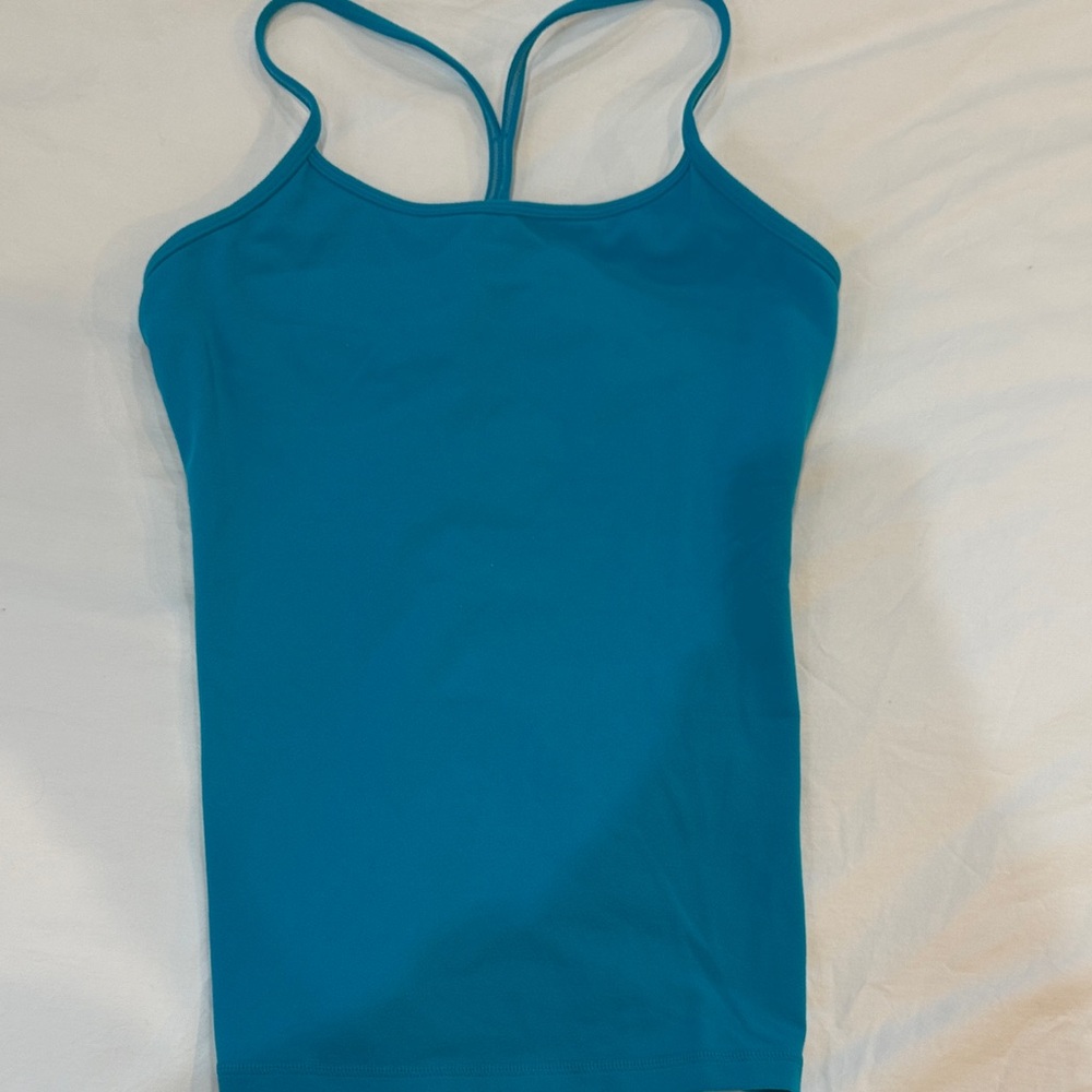 Lu Lu Lemon Women's Blue Tank Top